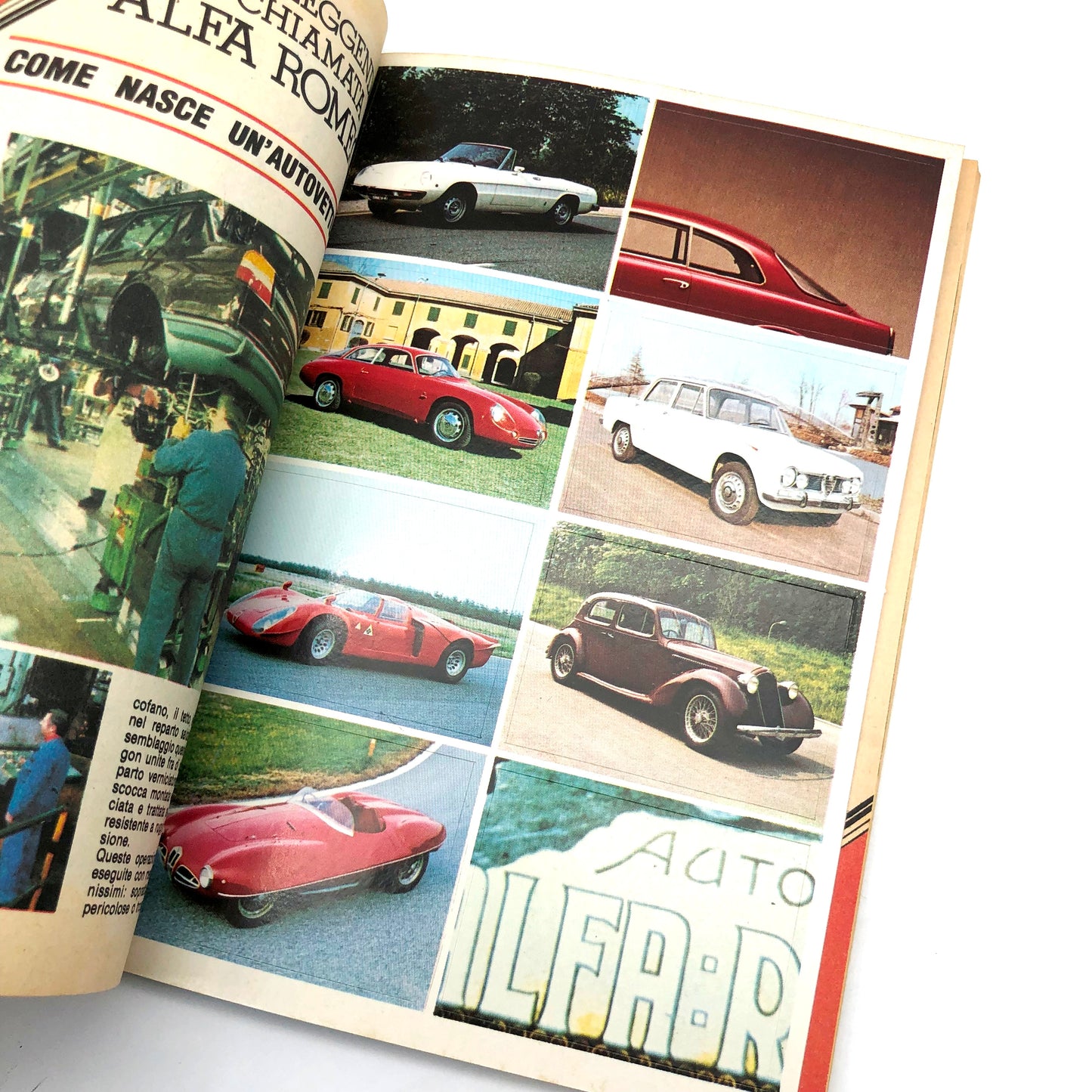 Topolino libretto 1364 - del 1982 completo di 8 Figurine ALFA ROMEO + Tessera del CLUB