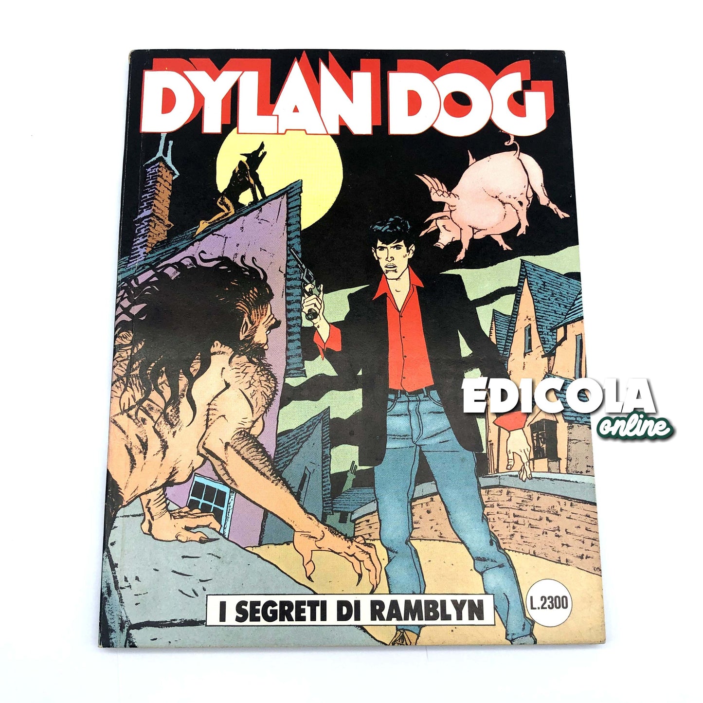 Comics von 51 bis 100 der ersten 1. Originalausgabe von Dylan Dog Lot runden Ihre Sammlung ab