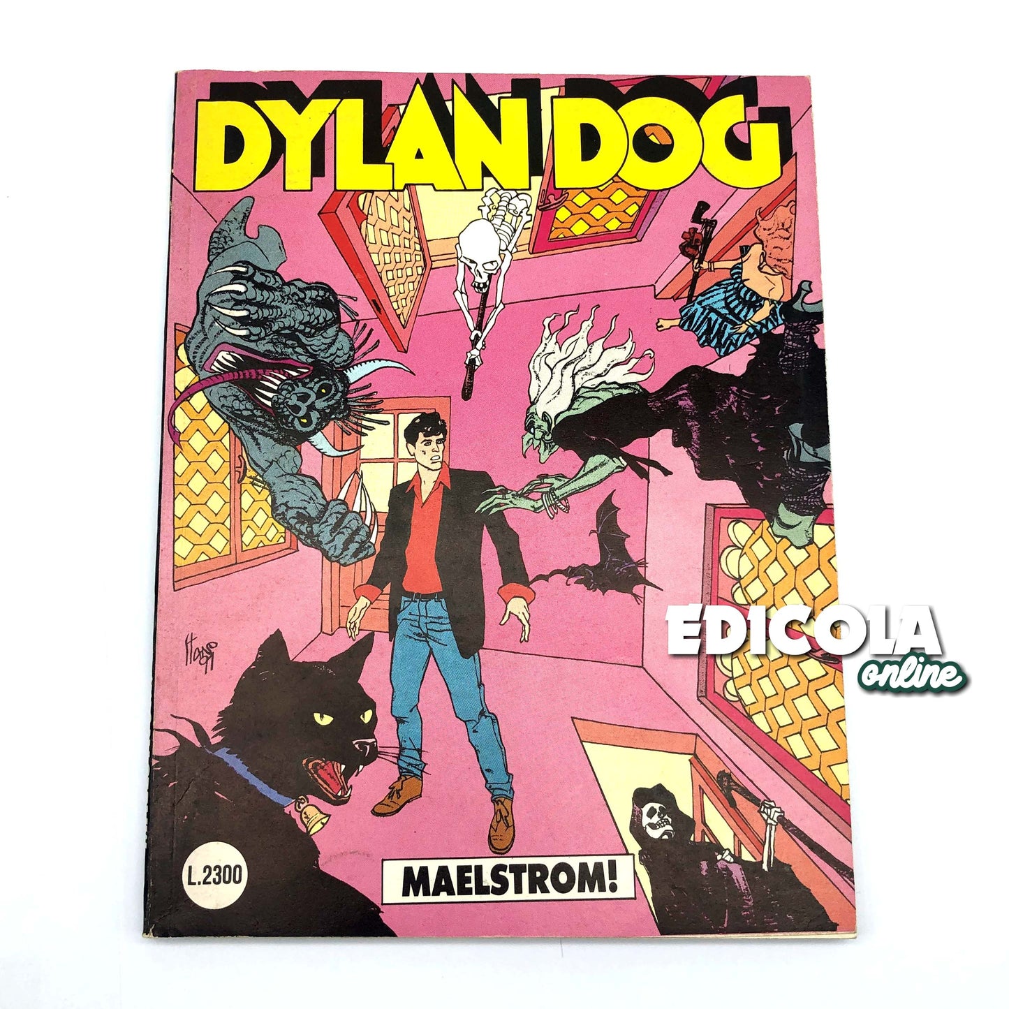 Comics von 51 bis 100 der ersten 1. Originalausgabe von Dylan Dog Lot runden Ihre Sammlung ab