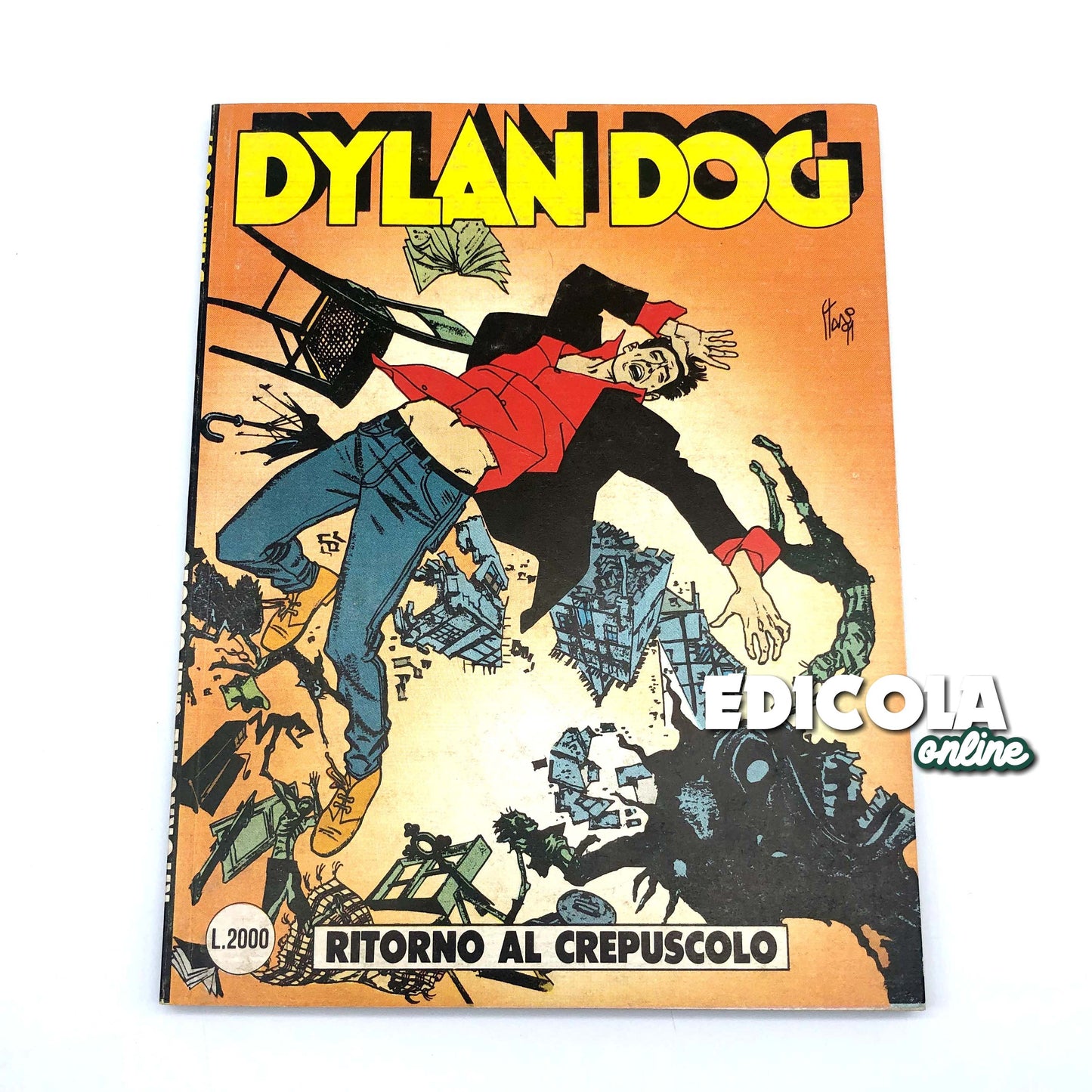 Comics von 51 bis 100 der ersten 1. Originalausgabe von Dylan Dog Lot runden Ihre Sammlung ab