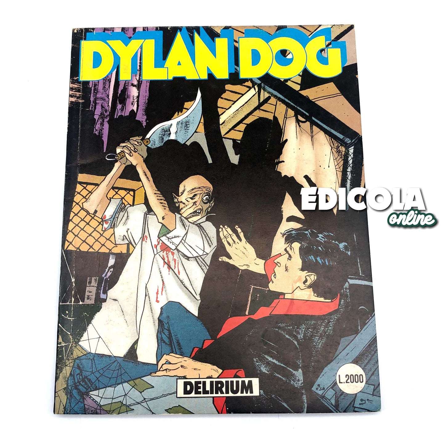 Comics von 51 bis 100 der ersten 1. Originalausgabe von Dylan Dog Lot runden Ihre Sammlung ab