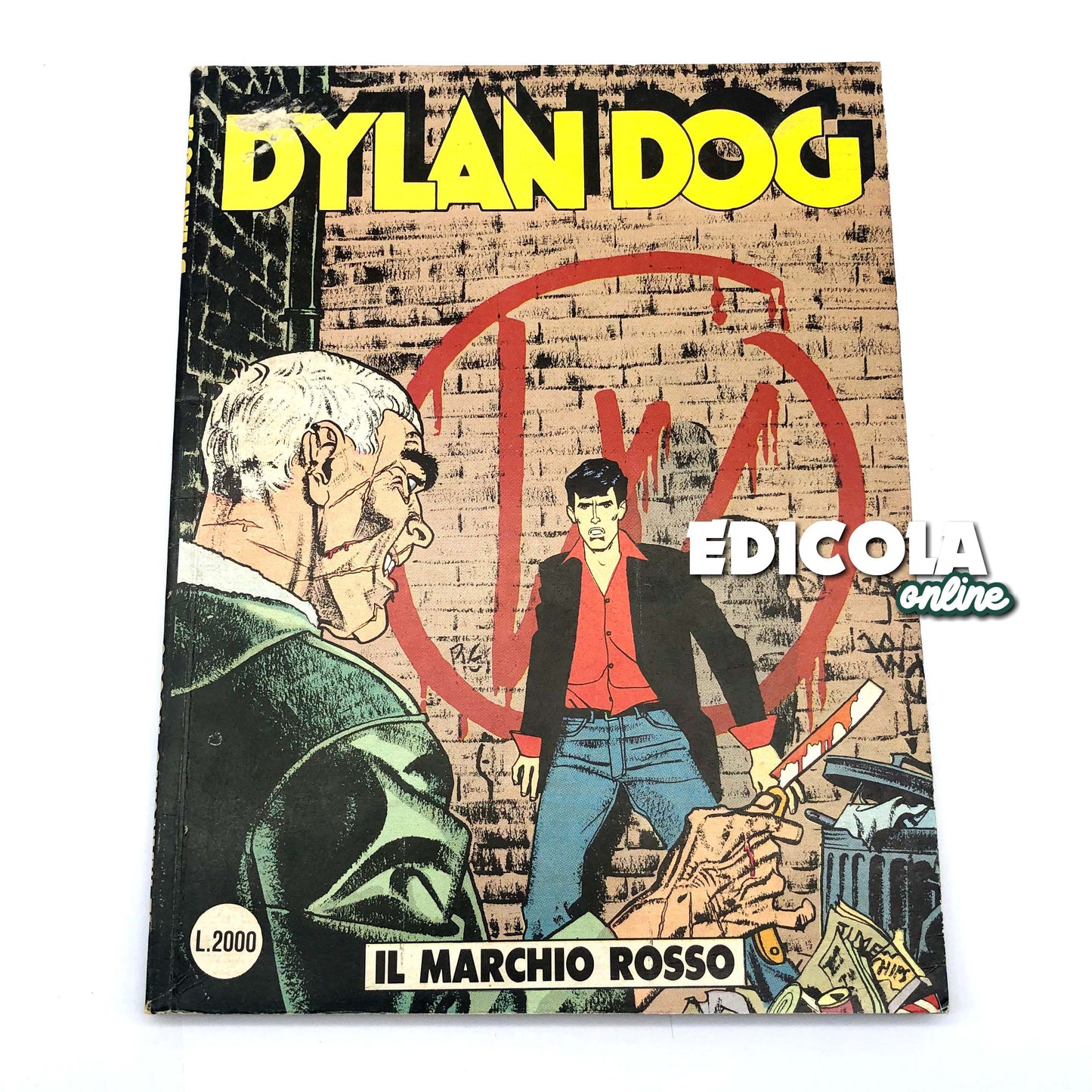 Comics von 51 bis 100 der ersten 1. Originalausgabe von Dylan Dog Lot runden Ihre Sammlung ab