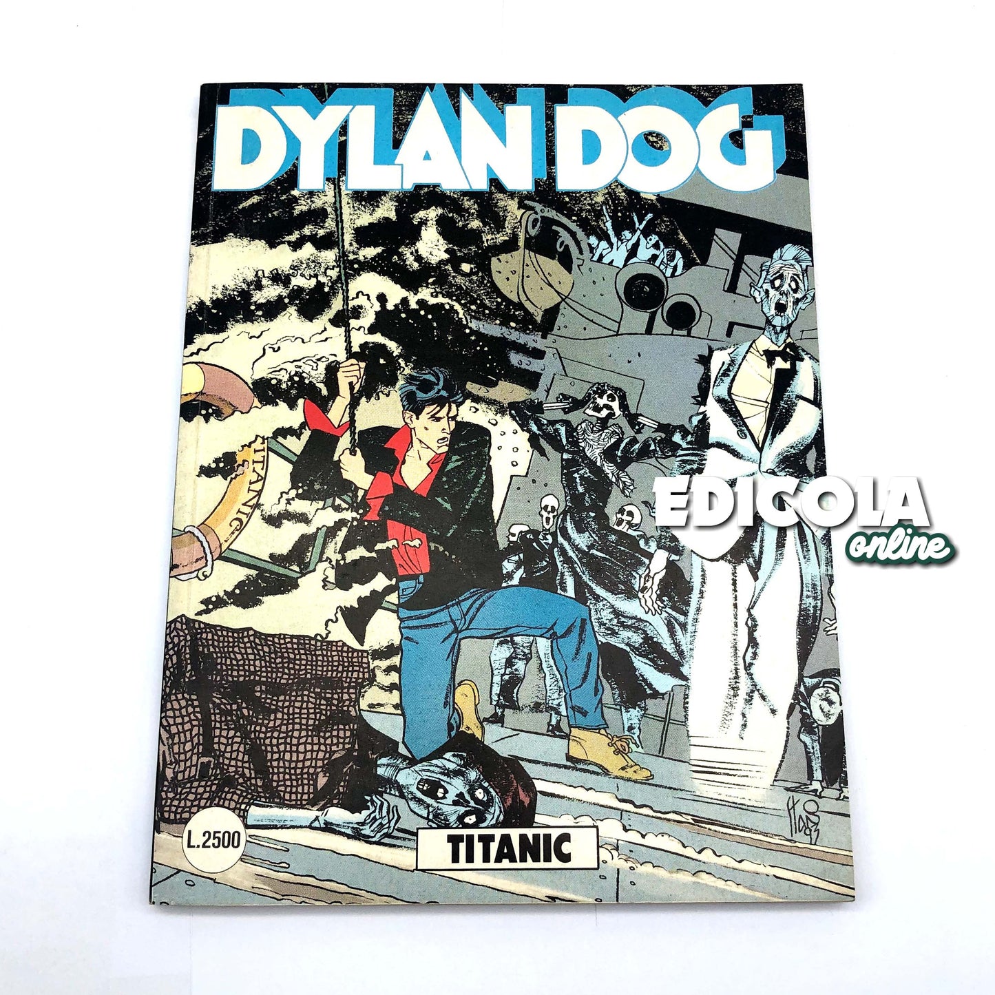 Comics von 51 bis 100 der ersten 1. Originalausgabe von Dylan Dog Lot runden Ihre Sammlung ab