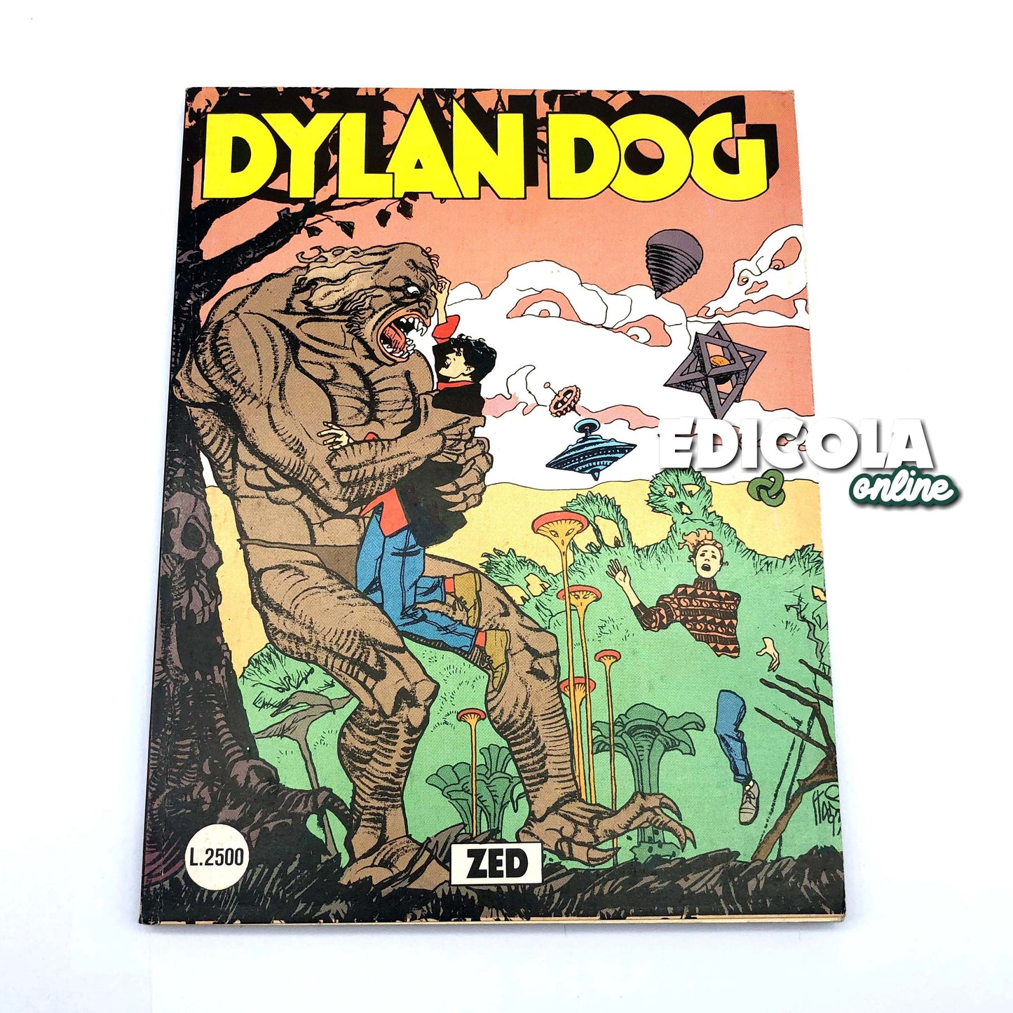 Comics von 51 bis 100 der ersten 1. Originalausgabe von Dylan Dog Lot runden Ihre Sammlung ab