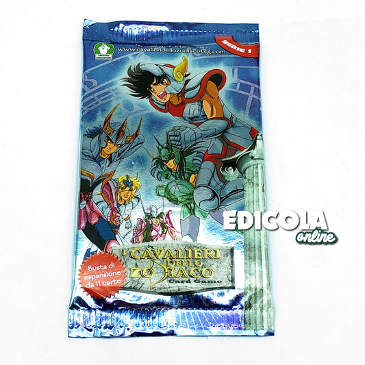 Sealed Booster Pack of Knights of the Zodiac - Series 1 (11-card expansion)