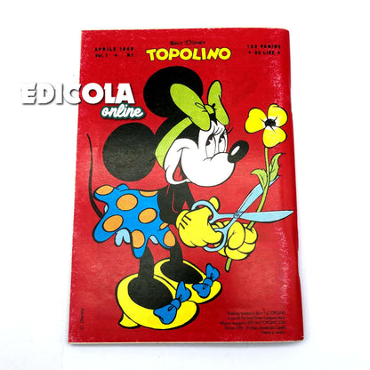 MICKEY MOUSE Special Comic 2000 + n. 1 REPRINT Collectible 60lire Vintage Rare