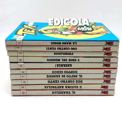 Comics All TEX WILLER Complete Reprint from n 1 to 14 The Red Hand Used lot