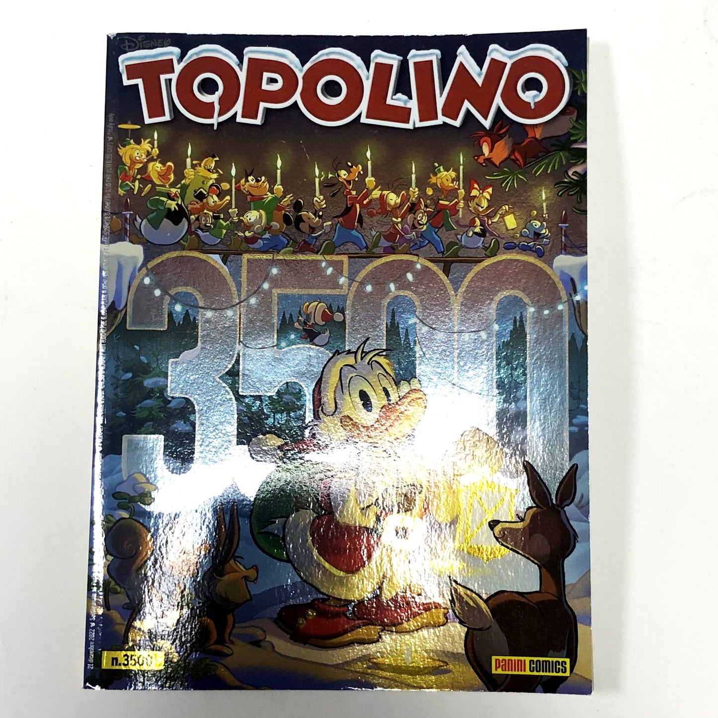 Set 4 Fumetti TOPOLINO e la SPADA di GHIACCIO Serie Completa 3497 3498 3499 3500