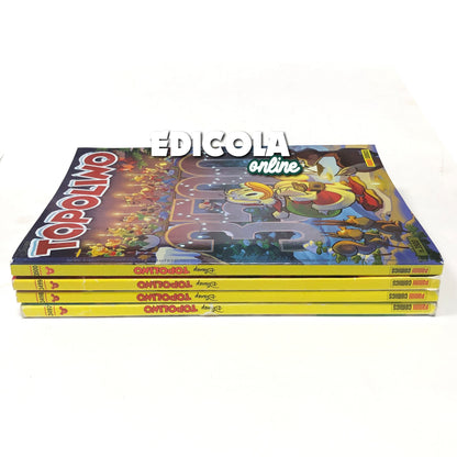 Set 4 Fumetti TOPOLINO e la SPADA di GHIACCIO Serie Completa 3497 3498 3499 3500
