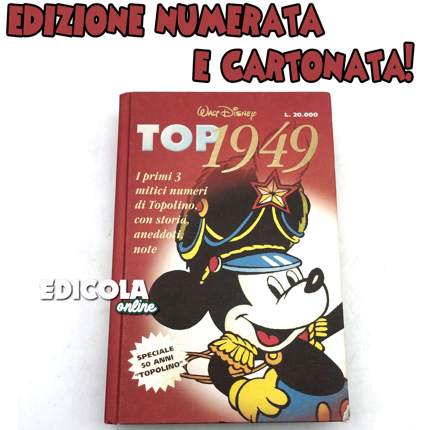 Collezione Topolibri Disney - Scegli il Tuo Topolibro - Fumetti Disney da Collezione - Topolino