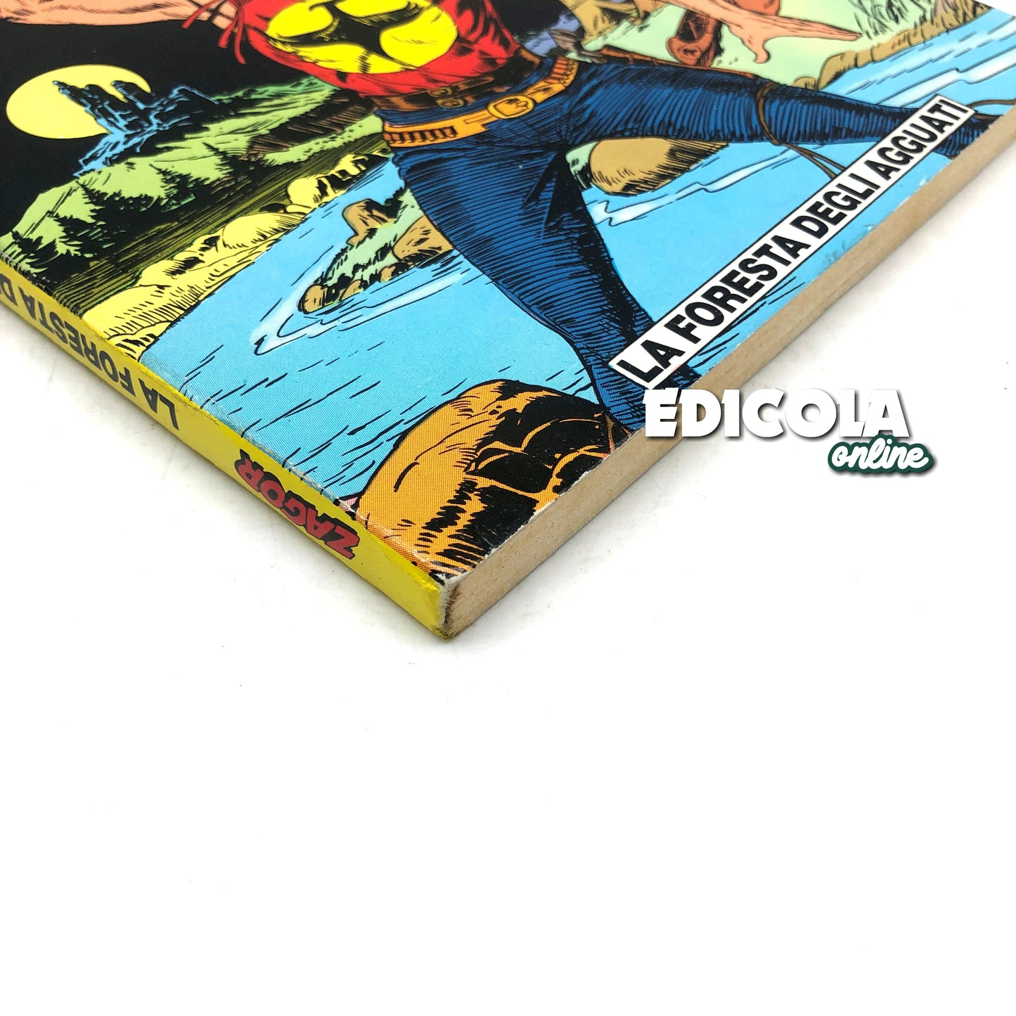 Comics Tutto ZAGOR The Forest of Ambush number n 1 Reprint Daim Press 1986