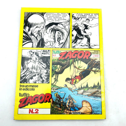 Comics Tutto ZAGOR The Forest of Ambush number n 1 Reprint Daim Press 1986