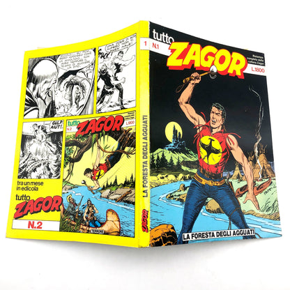Comics Tutto ZAGOR The Forest of Ambush number n 1 Reprint Daim Press 1986