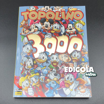 Bande dessinée MICKEY MOUSE n. 3000 variantes de collection Gold Gold Cover Rare Cover