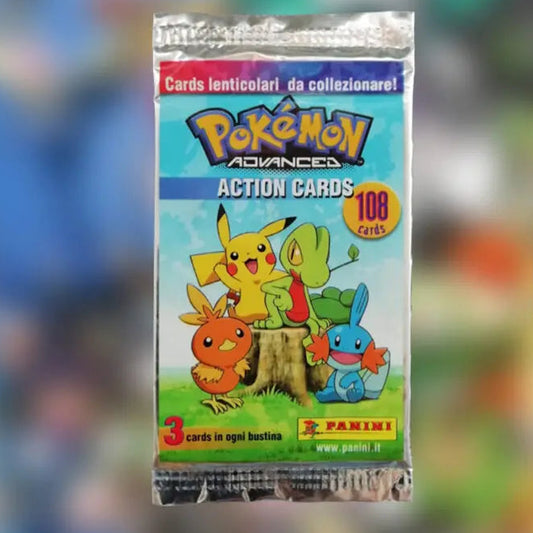 Busitna Sigillata di Pokémon - Panini Advanced Action da 3 Cards (2005)