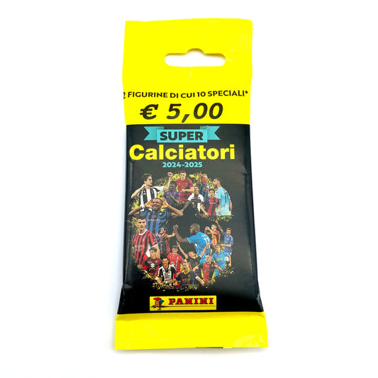 Super Calciatori Panini 2024/25 da 15 bustine con 42 figurine