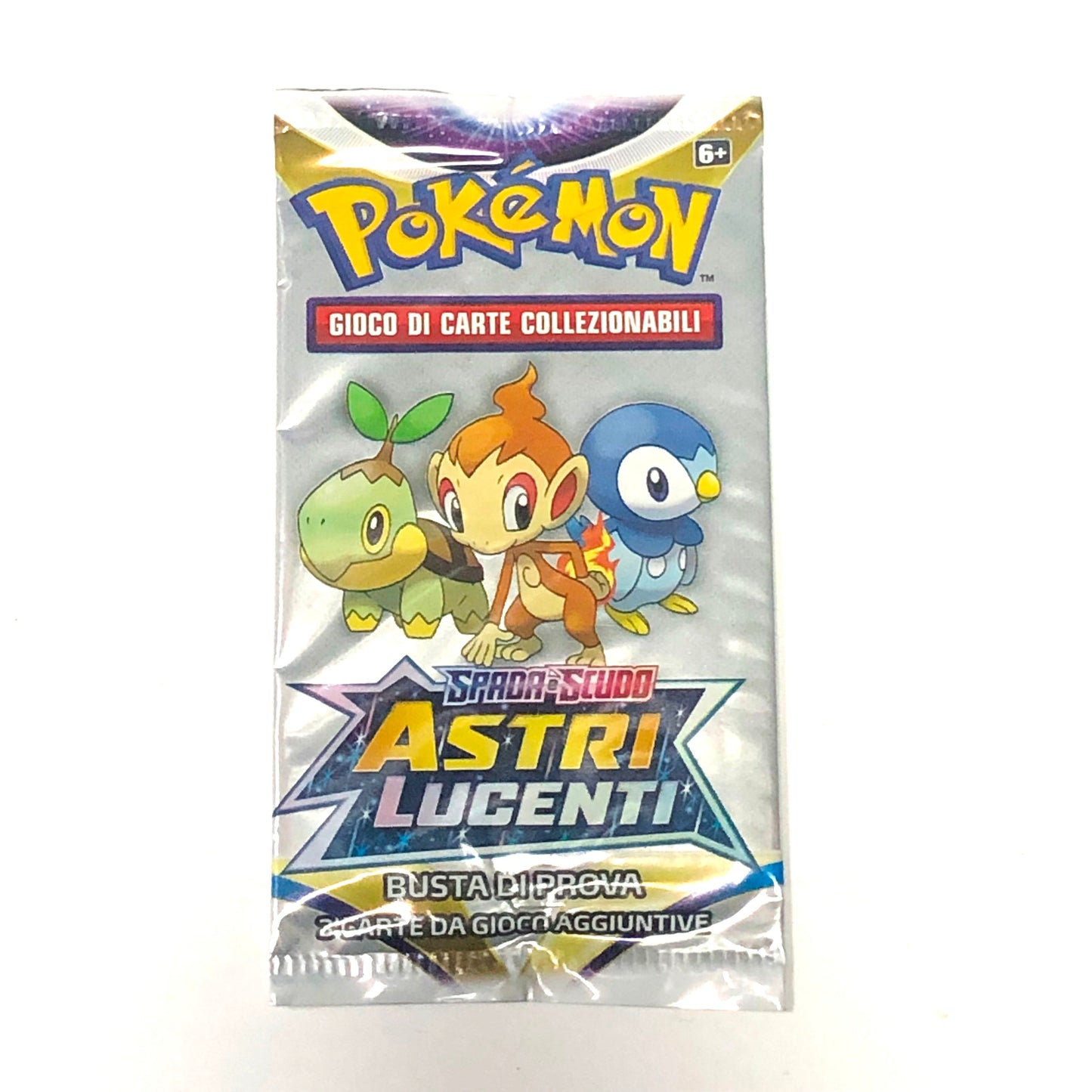 Packs simples Pokémon ITA scellés - 3 cartes de jeu d'extension en italien