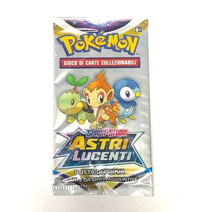 Packs simples Pokémon ITA scellés - 3 cartes de jeu d'extension en italien