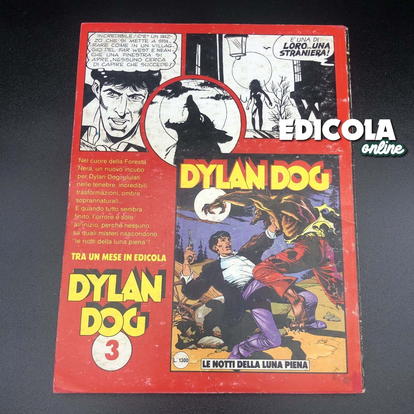 Fumetto di DYLAN DOG numero n. 2 Originale Prima Edizione Jack lo Squartatore