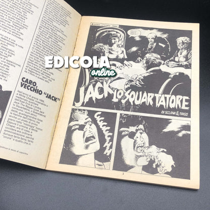 Fumetto di DYLAN DOG numero n. 2 Originale Prima Edizione Jack lo Squartatore