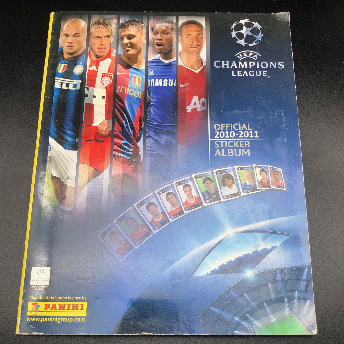 Album complet de stickers joueurs de football Panini LIGUE DES CHAMPIONS 2009-10 UEFA 2010