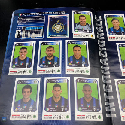 Album complet de stickers joueurs de football Panini LIGUE DES CHAMPIONS 2009-10 UEFA 2010