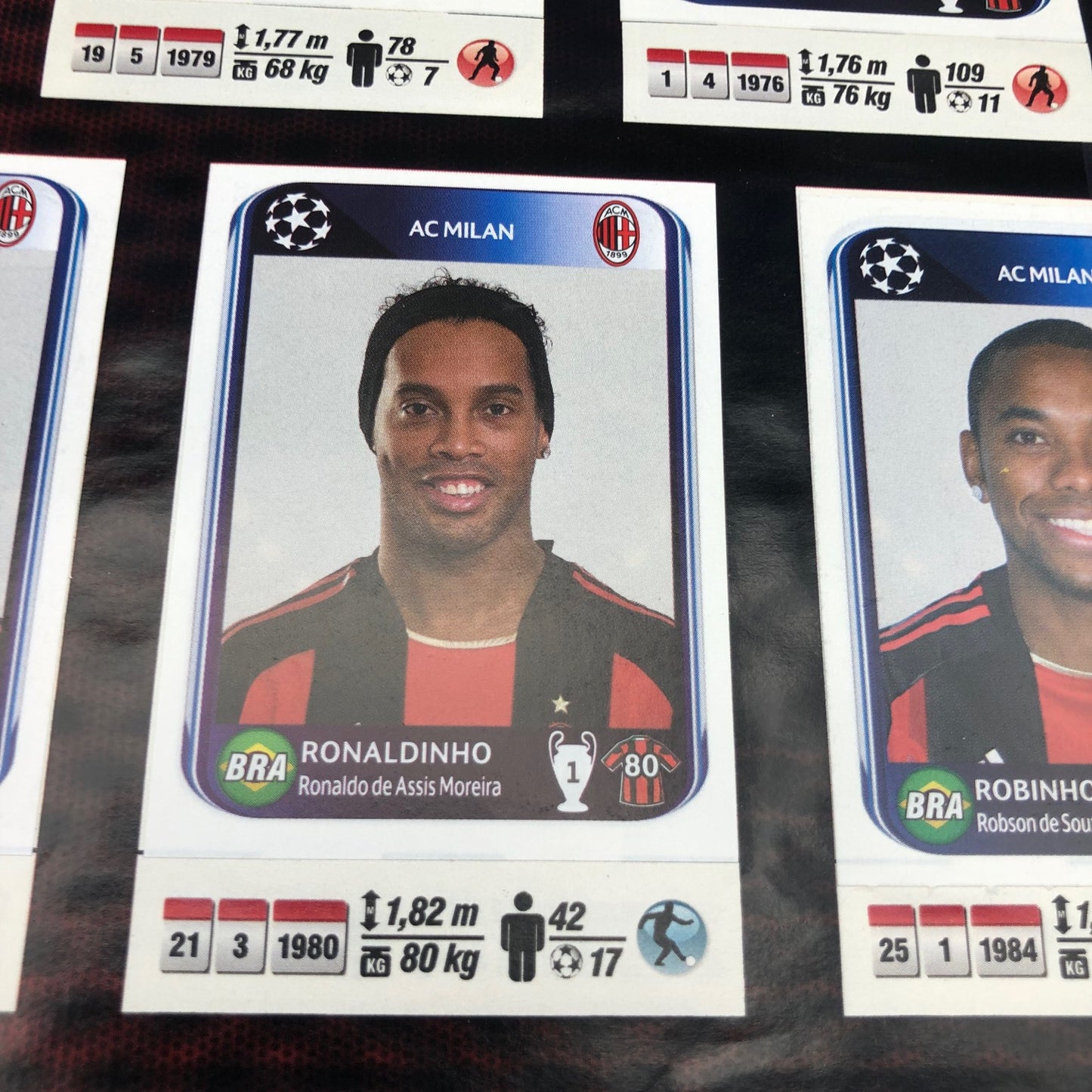 Album complet de stickers joueurs de football Panini LIGUE DES CHAMPIONS 2009-10 UEFA 2010