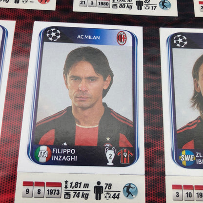 Album complet de stickers joueurs de football Panini LIGUE DES CHAMPIONS 2009-10 UEFA 2010
