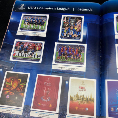 Album complet de stickers joueurs de football Panini LIGUE DES CHAMPIONS 2009-10 UEFA 2010