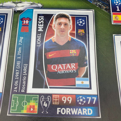 Album complet de stickers joueurs de football LIGUE DES CHAMPIONS 2016-17 Topps UEFA 2017