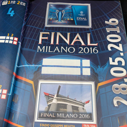 Album complet de stickers joueurs de football LIGUE DES CHAMPIONS 2016-17 Topps UEFA 2017