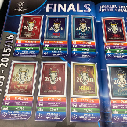 Album complet de stickers joueurs de football LIGUE DES CHAMPIONS 2016-17 Topps UEFA 2017