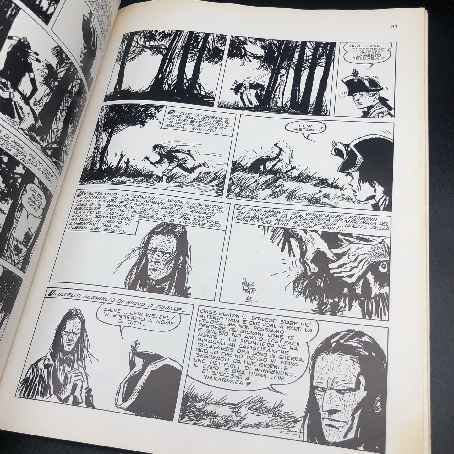 Fumetto Hugo Pratt - FORT WHEELING (Prima Edizione 1979)