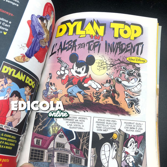 2 MICKEY MOUSE comics n. 3094 Variant Cover Dylan Top Dog + 3127 Halloween Special