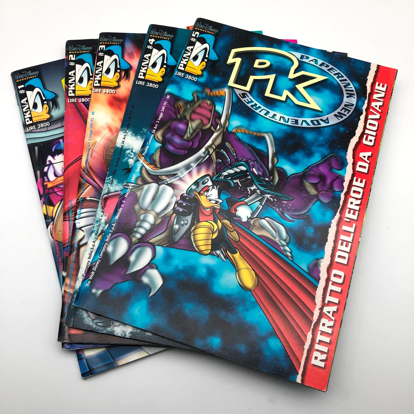 Comics Lot PKNA Paperinik New Adventures Pikappa Complete PK Disney Zero 1 2