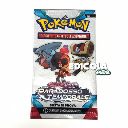 Packs simples Pokémon ITA scellés - 3 cartes de jeu d'extension en italien