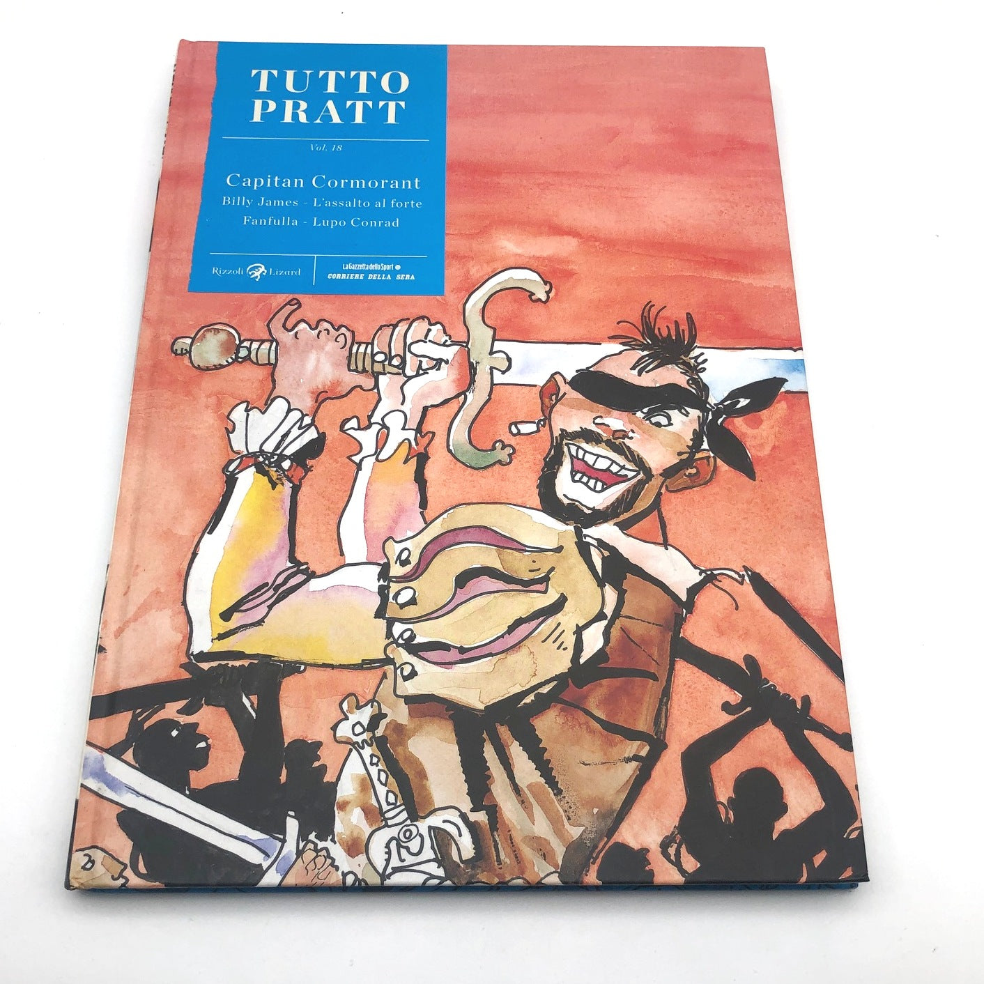 Bande dessinée reliée - TUTTO PRATT Vol. 18 Capitaine Cormorant - Hugo Pratt