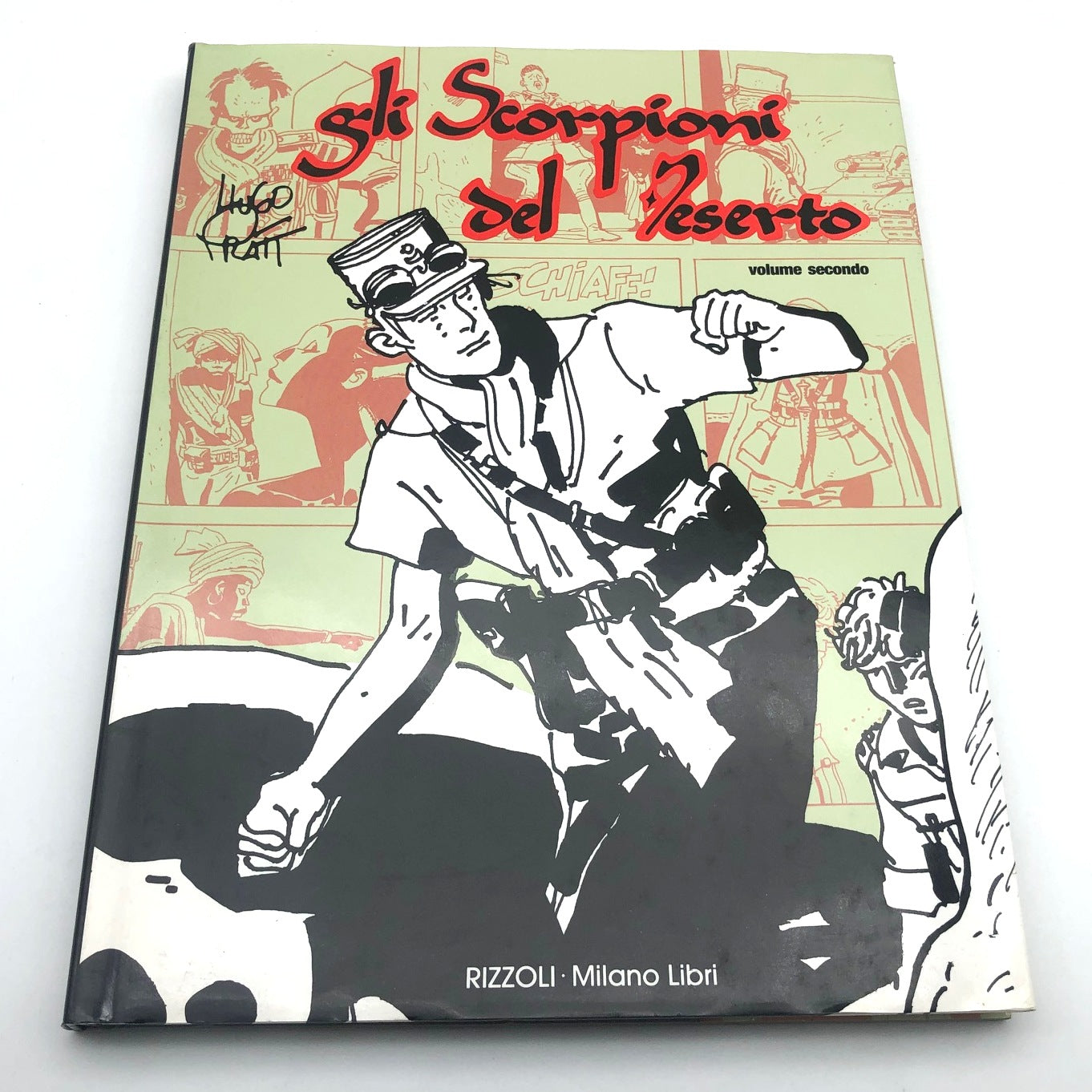 Bande dessinée reliée - Les Scorpions du désert (tome 2) - Hugo Pratt