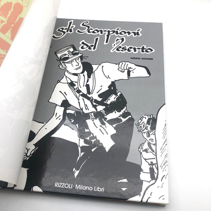 Bande dessinée reliée - Les Scorpions du désert (tome 2) - Hugo Pratt