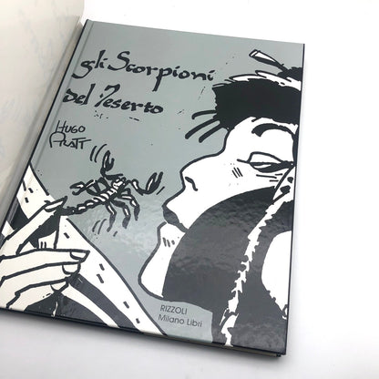 Libro Cartonato a fumetti - Gli Scorpioni del Desetro - Hugo Pratt
