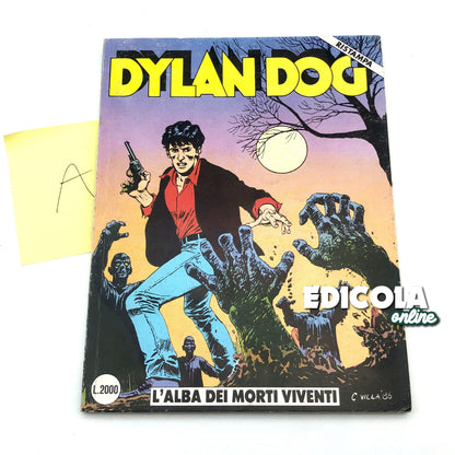 DYLAN DOG bande dessinée n. 1L'aube des morts (réimpression)