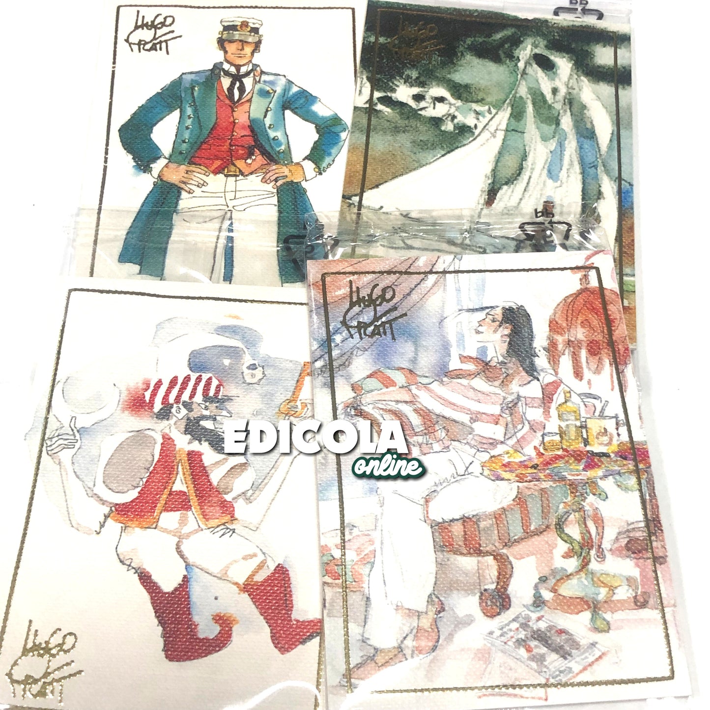 Corto Maltese Travel Diary Album and/or Sticker Pack Set (Panini 2025)