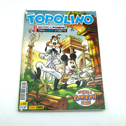 Livret Mickey Mouse 3101 - Édition spéciale Comicon 2015 (Histoire de Mickey Mouse à Pompéi)