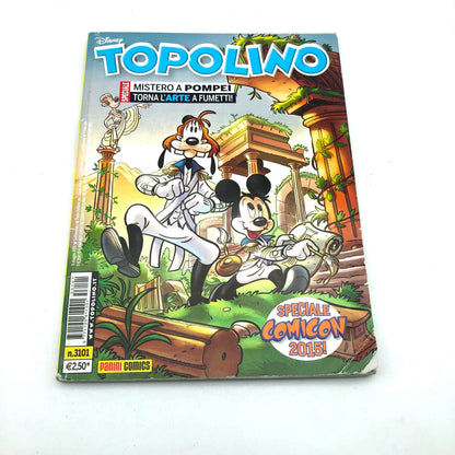 Livret Mickey Mouse 3101 - Édition spéciale Comicon 2015 (Histoire de Mickey Mouse à Pompéi)