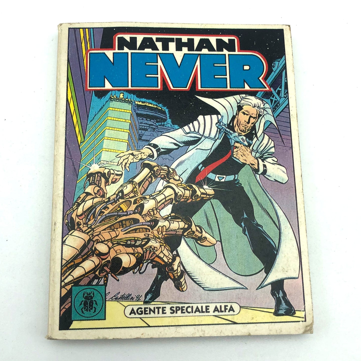 Lotto 8 Fumetti Mignon Lo Scarabeo numeri n. 1 DYLAN DOG NATHAN NEVER ZAGOR TEX