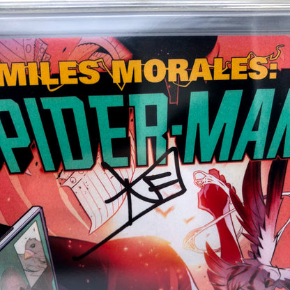 Fumetti Gradati EGC : Miles Morales Spider-Man #20 - Autografato da Federico Vicentini - EGC 9.6 - Prima edizione 2024