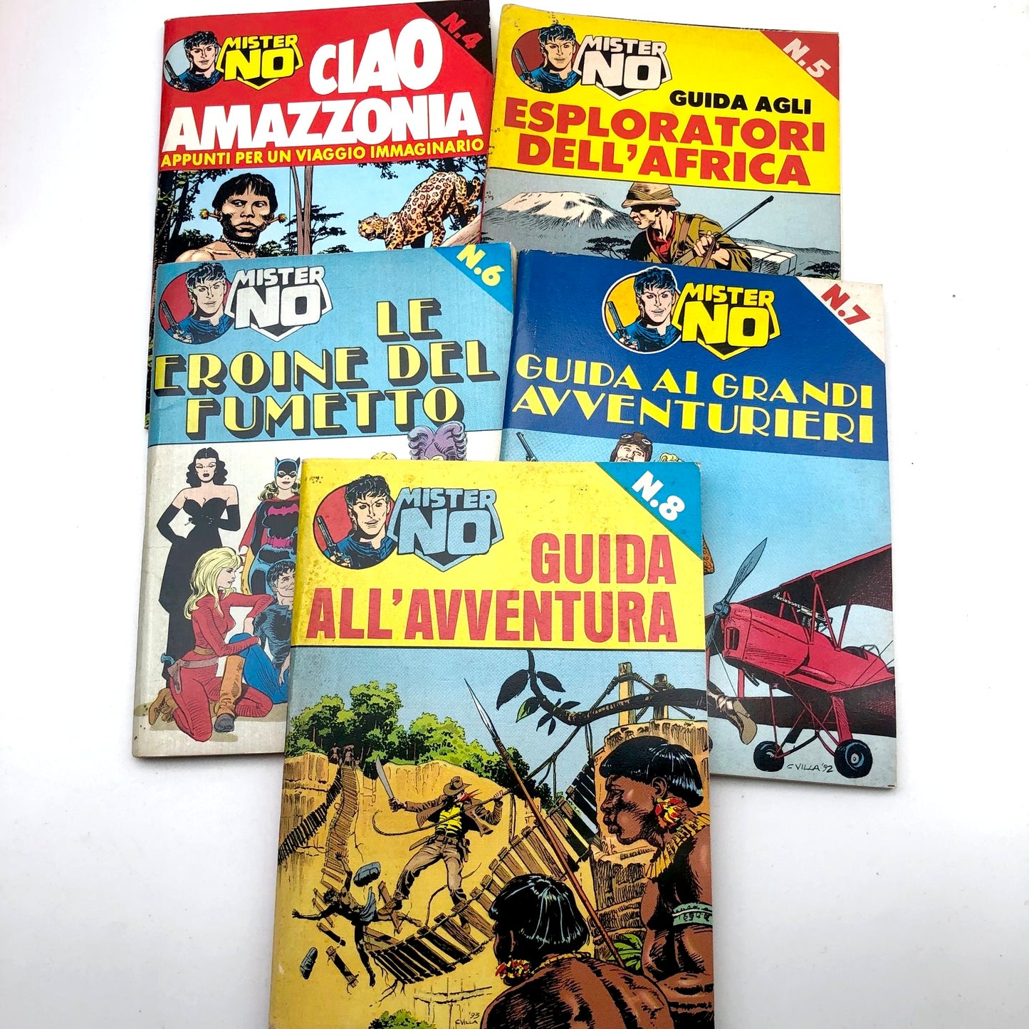 Coffret de 5 volumes : MISTER NO n° 4 5 6 7 8