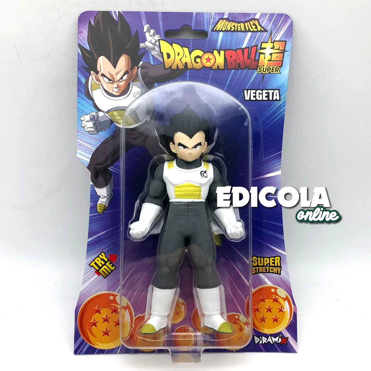 DRAGONBALL Super ausziehbare 3D-Actionfigur Monsterflex Goku Manga-Charaktere