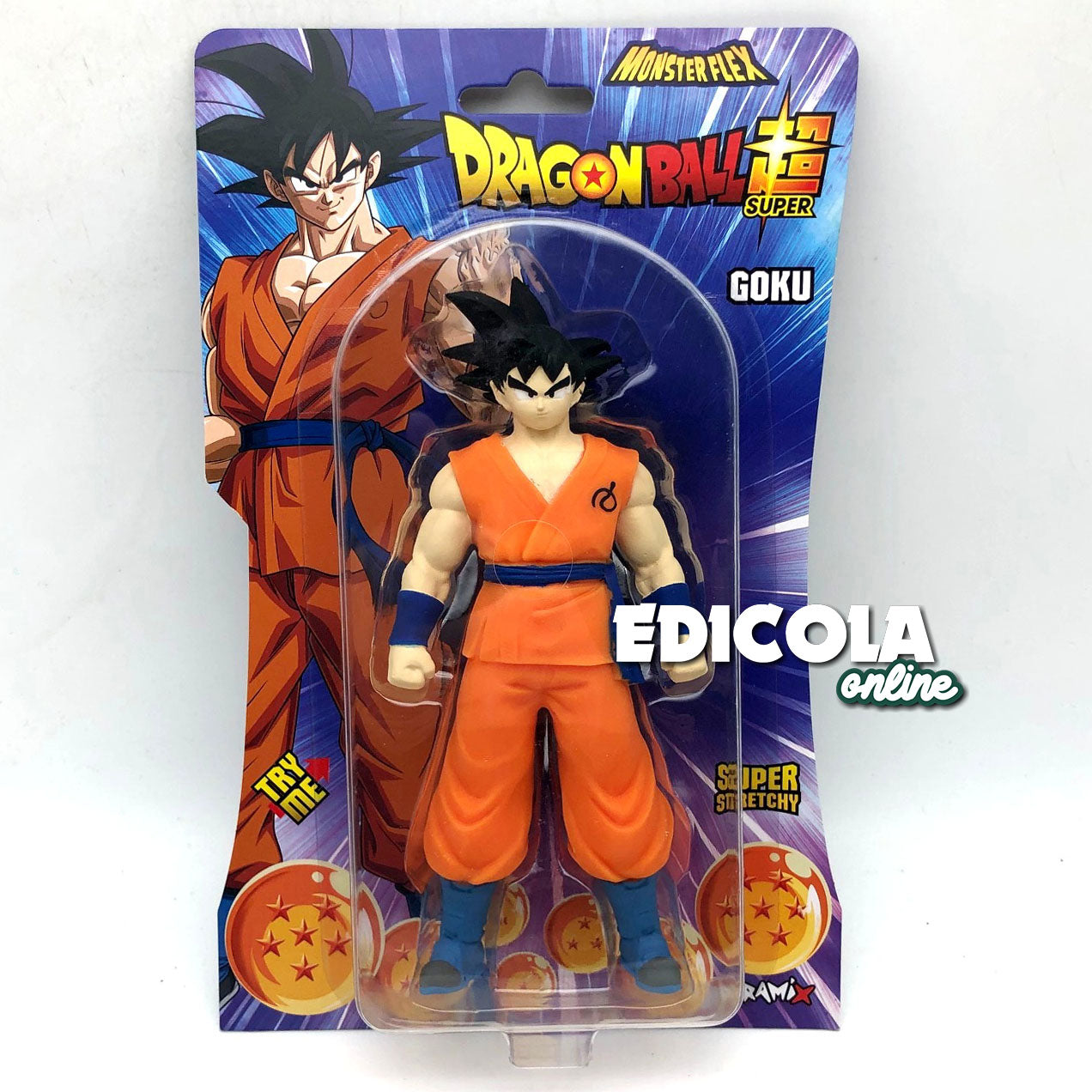 DRAGONBALL Super ausziehbare 3D-Actionfigur Monsterflex Goku Manga-Charaktere