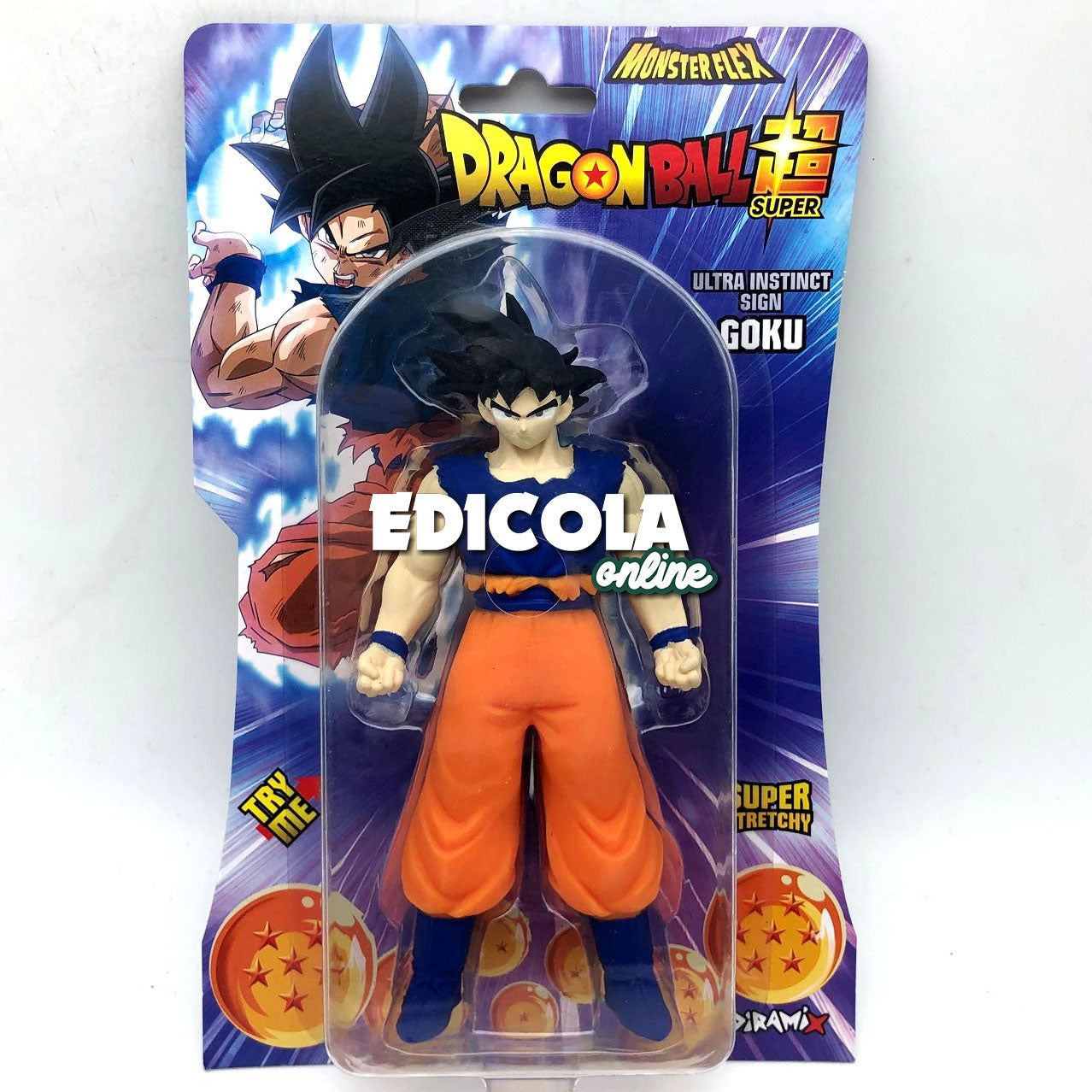 DRAGONBALL Super ausziehbare 3D-Actionfigur Monsterflex Goku Manga-Charaktere